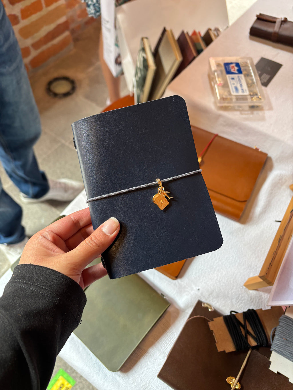 Diario viajero, tamaño pasaporte