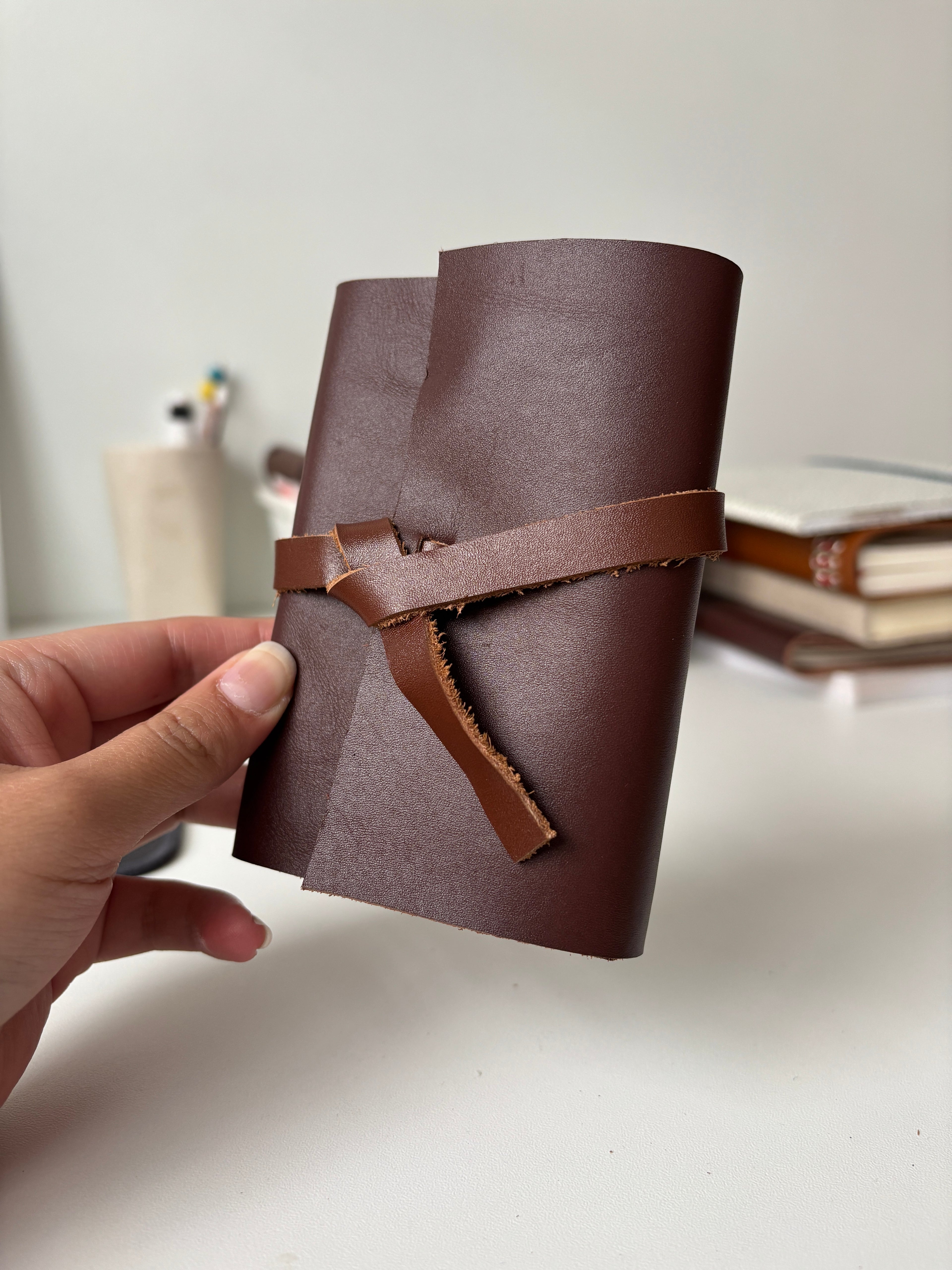 Libreta de cuero MODELO ÚNICO
