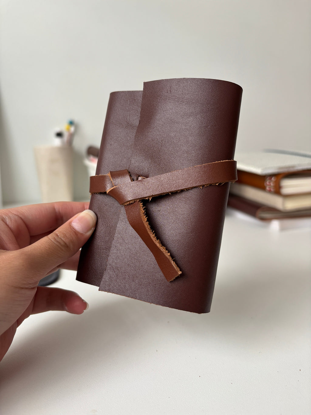 Libreta de cuero MODELO ÚNICO