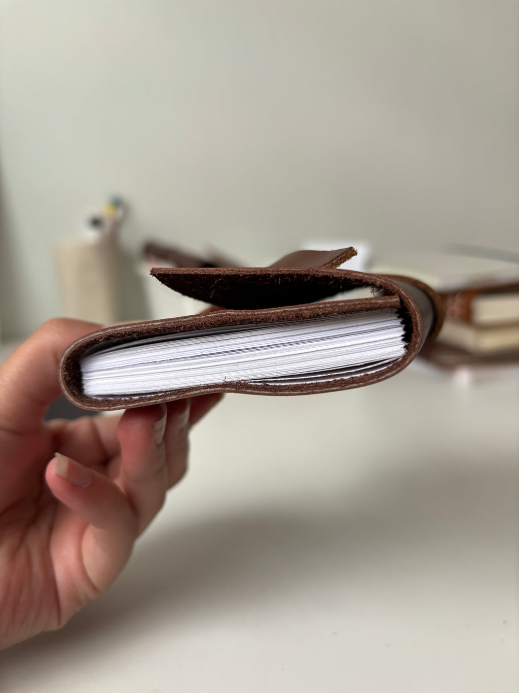 Libreta de cuero MODELO ÚNICO