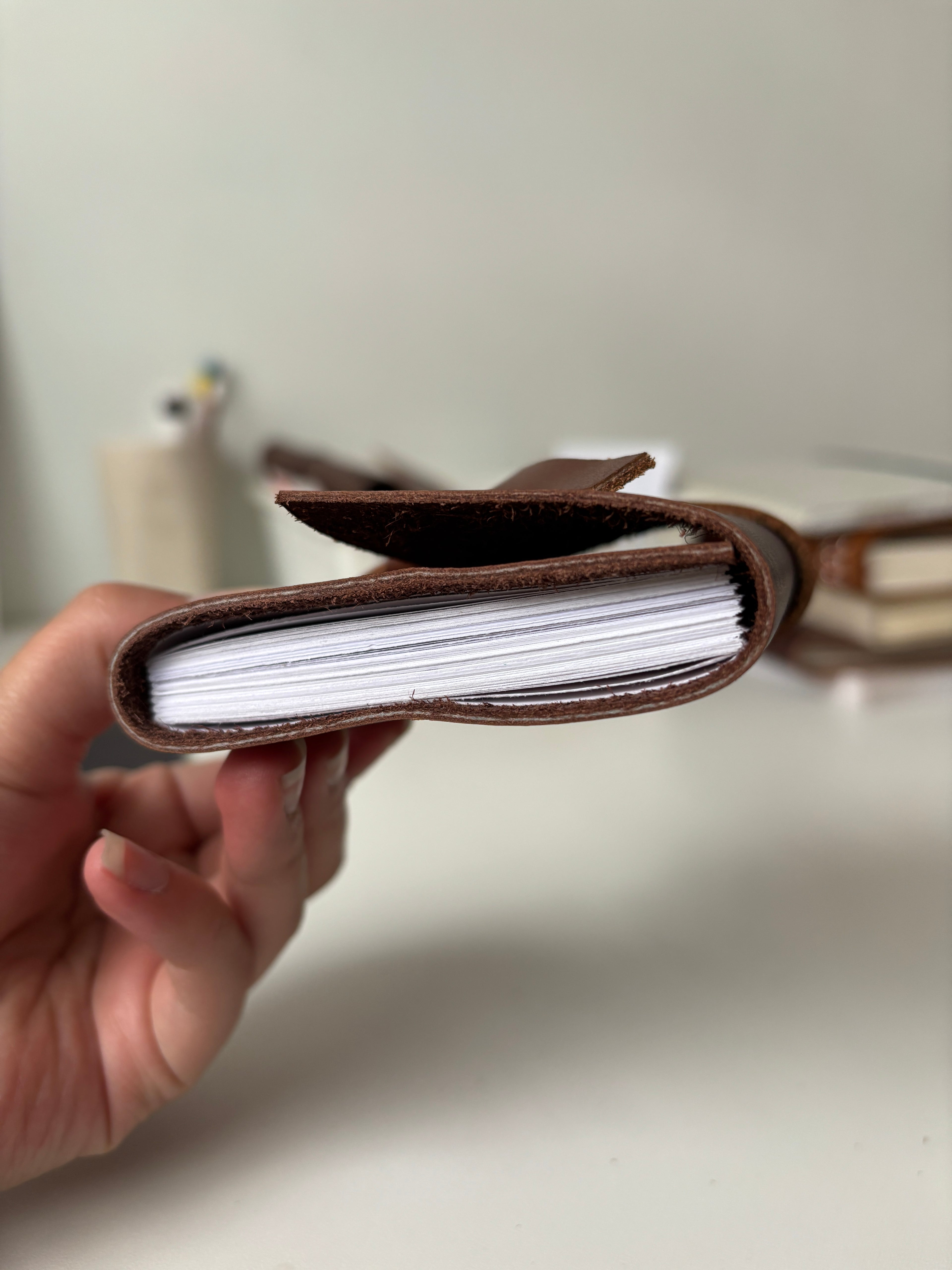 Libreta de cuero MODELO ÚNICO